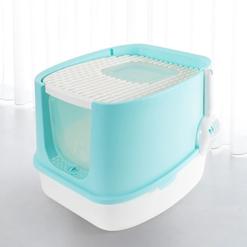 Complete Fully Enclosed Household Litter Box