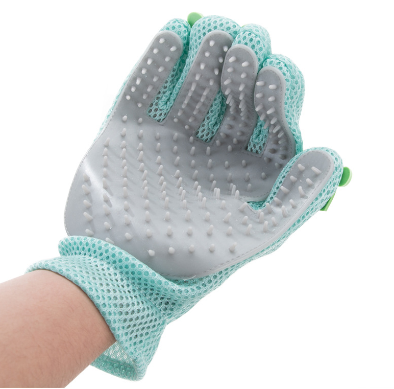 Cat Hair Removal Massage Gloves