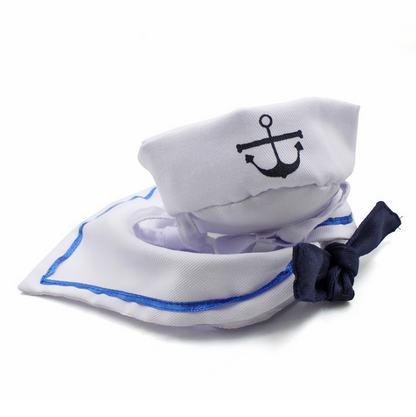 Cat Naval Sailor Suit