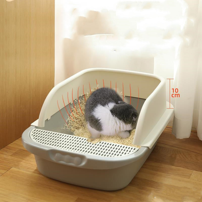 Semi-Enclosed Litter Box