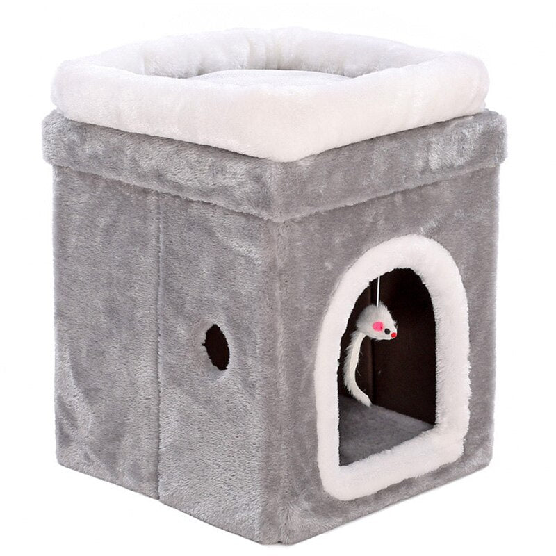 Collapsible Deep Sleep Cat House