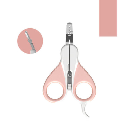 Pink Grooming Cat Nail Clippers