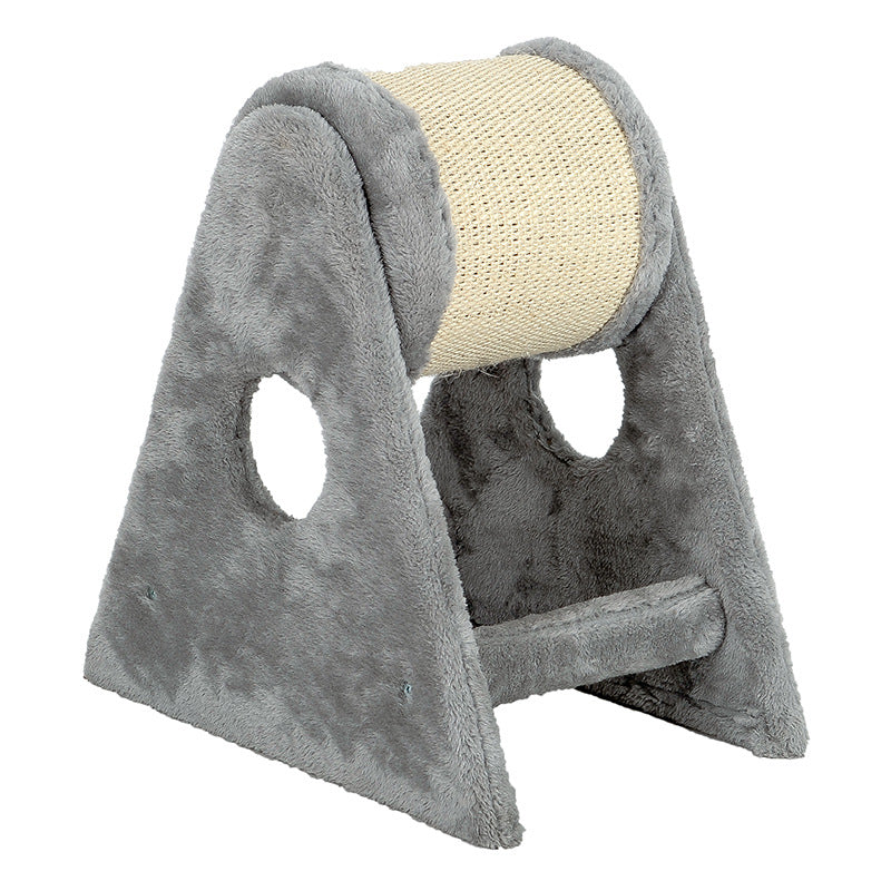 Dual-Axis Rotating Scratching Post