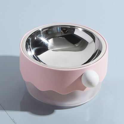 Cool Stainless Steel Cat Bowl