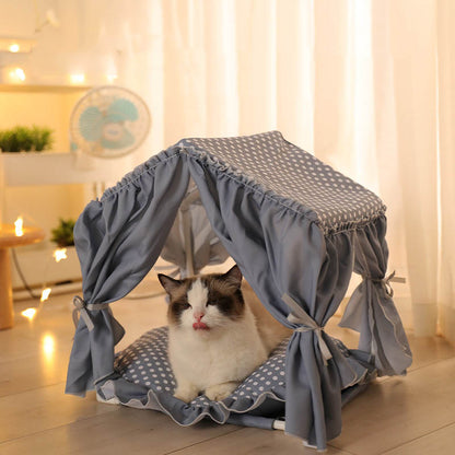 Beautiful Open-Tent Cat Villa