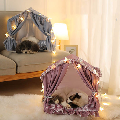 Beautiful Open-Tent Cat Villa