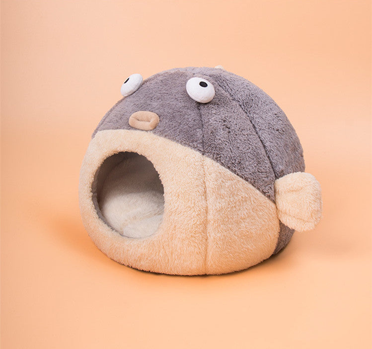 Soft Pufferfish Cat Nest