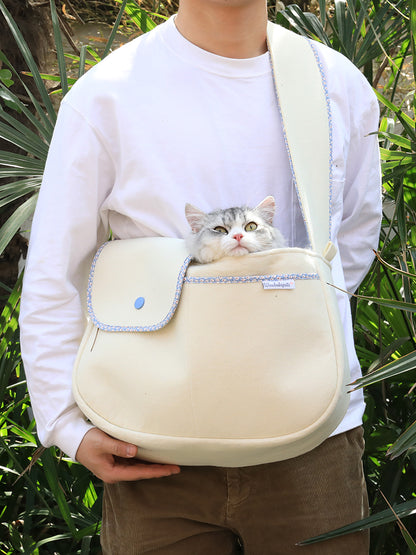 Beautiful Over-the-Shoulder Cat Carrier Bag