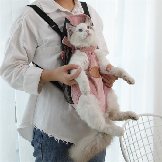 Portable Front Cat Carrier Backpack