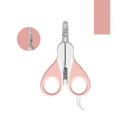 Pink Grooming Cat Nail Clippers