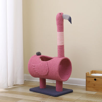 Dinosaur & Flamingo Scratching Post