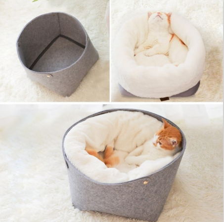 Cat Sushi Roll Bed