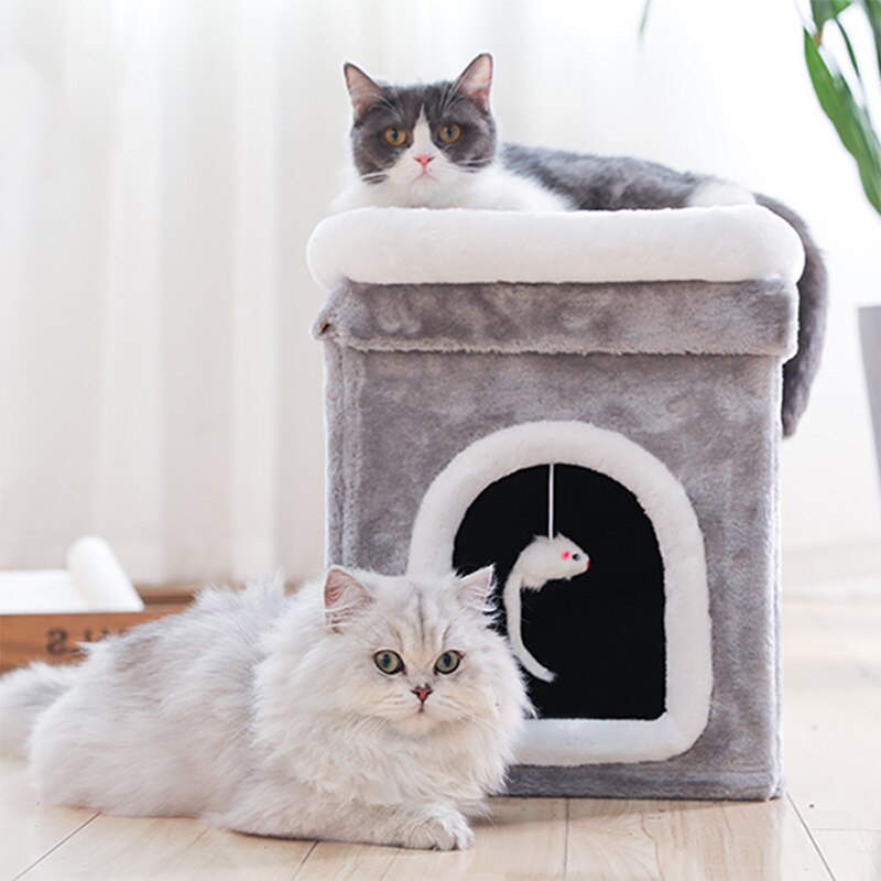 Collapsible Deep Sleep Cat House