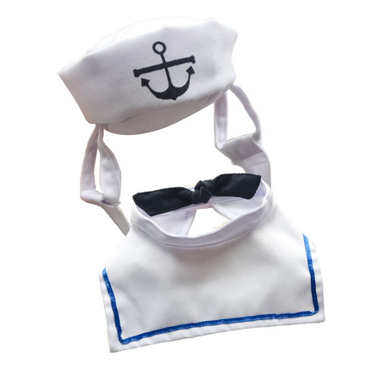 Cat Naval Sailor Suit