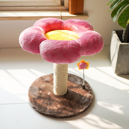 Cat Flower Tower Scratching Post