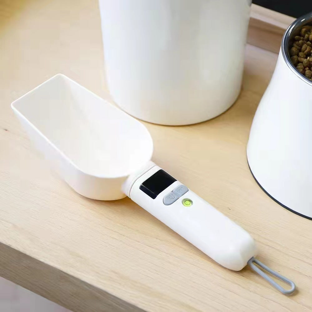 Feeding Cat Food Spoon With Scale Measurement