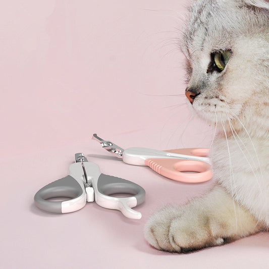 Pink Grooming Cat Nail Clippers