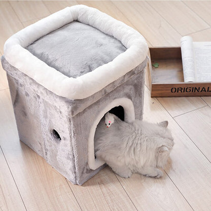 Collapsible Deep Sleep Cat House