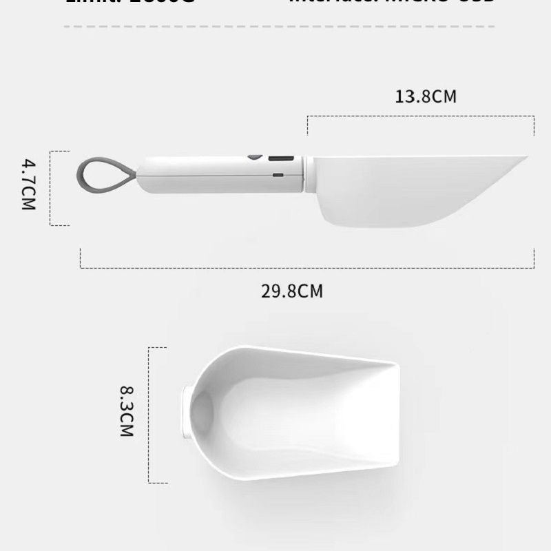 Feeding Cat Food Spoon With Scale Measurement