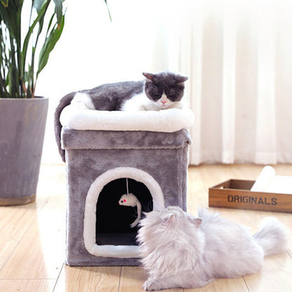 Collapsible Deep Sleep Cat House