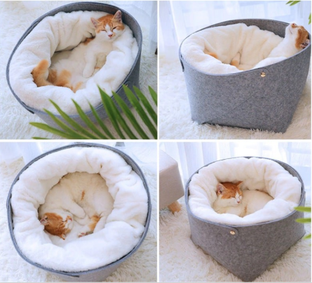 Cat Sushi Roll Bed