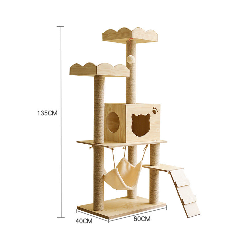 Space Capsule Complete Cat Play Tower