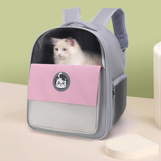 Beautiful Cat Window Backpack