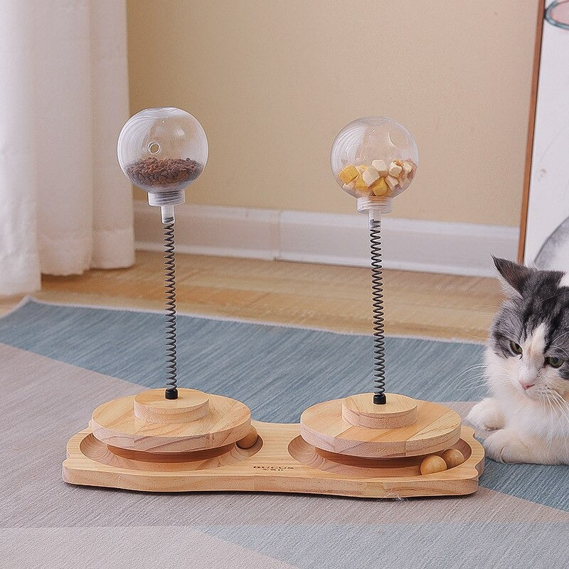 Interactive Cat Treat Dispenser Toy