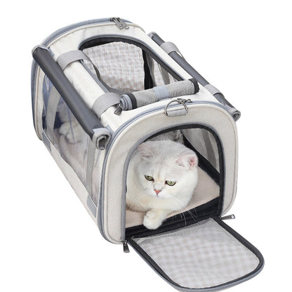 Outdoor Portable Cat Bag (Transparent Design)