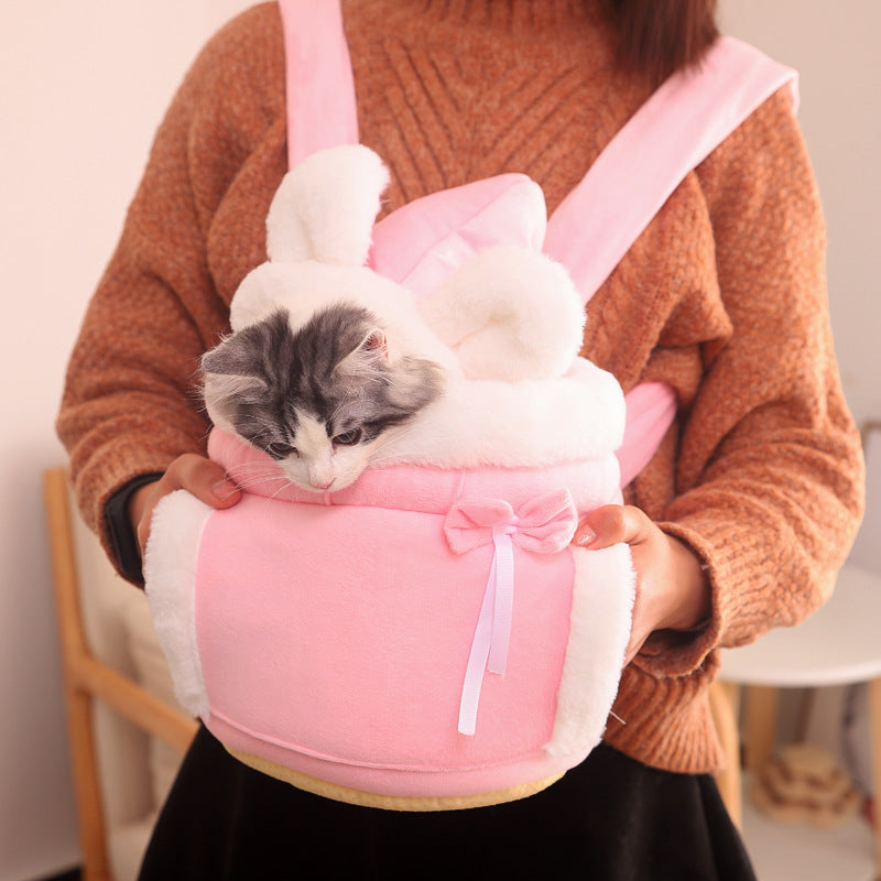 The Coziest Cat Backpack Ever Made