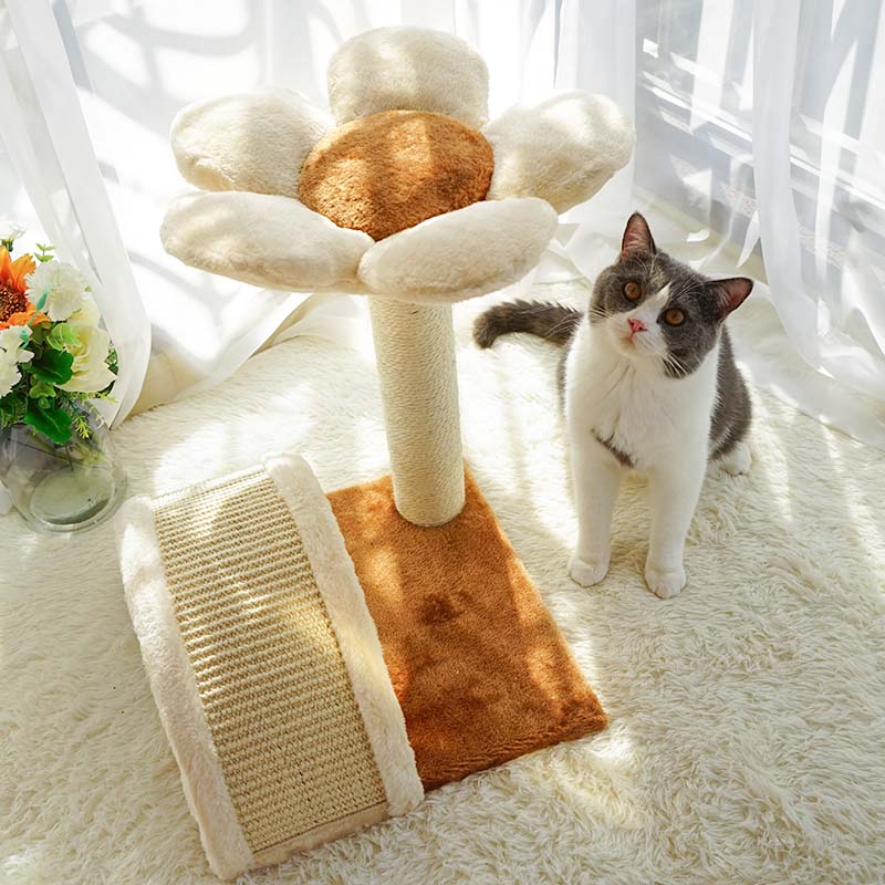 Cat Flower Tower Scratching Post