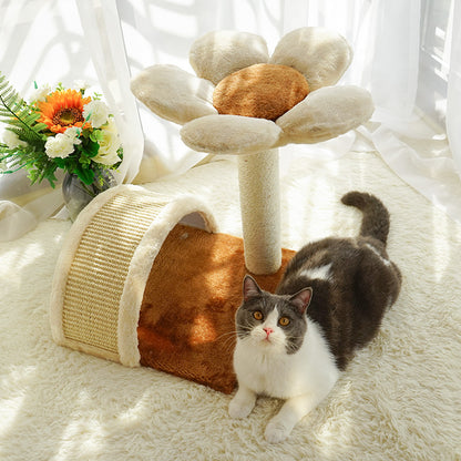 Cat Flower Tower Scratching Post