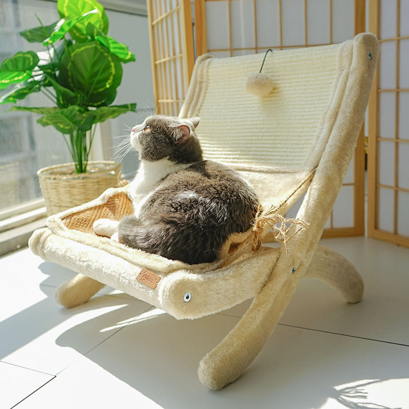 The Ultimate Sunbathing Cat Recliner Chair